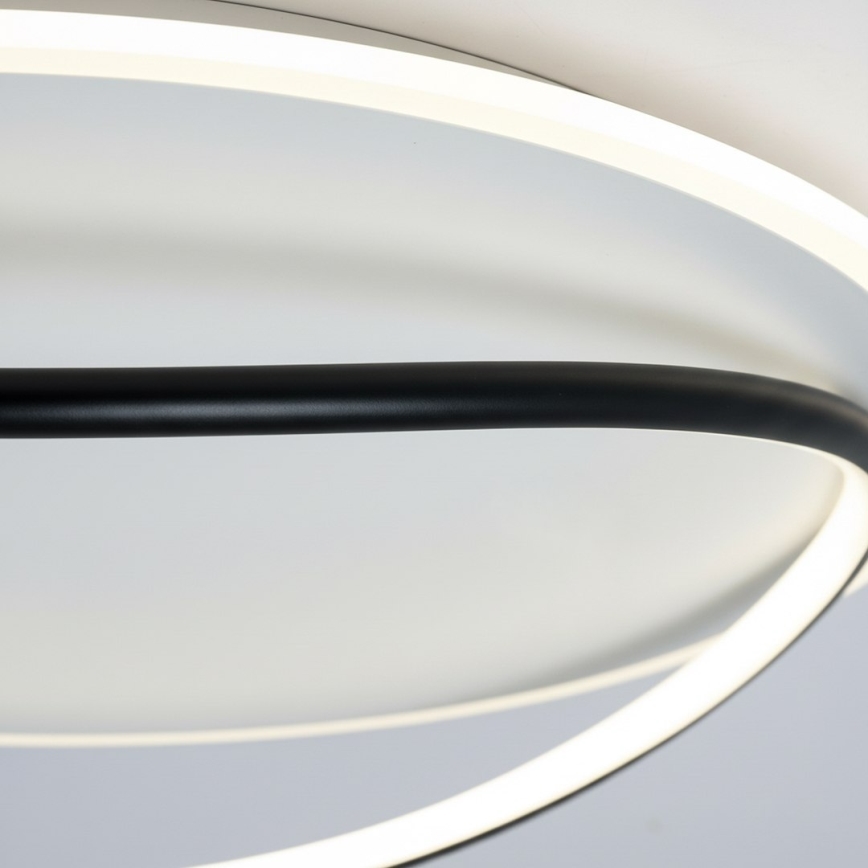 LED stropna svetilka HALO LED/38W/230V premer 50 cm črna