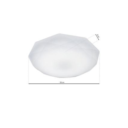 LED stropna svetilka HEX LED/24W/230V