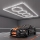 LED stropna svetilka HEXAGON LED/426W/85-265V 6500K 484x243 cm CRI 90 IP44 bela