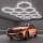 LED stropna svetilka HEXAGON LED/570W/85-265V 6500K 522x298 cm CRI 90 IP44 bela