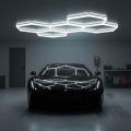 LED stropna svetilka HEXLINE LED/216W/230V 6500K 208x300 cm bela