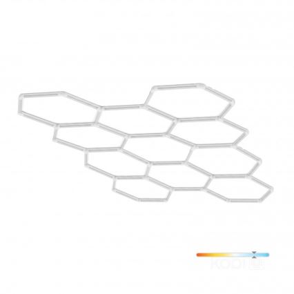 LED stropna svetilka HEXLINE LED/513W/230V 6500K 300x516 cm bela