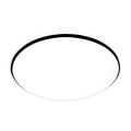 LED stropna svetilka HUGO LED/16/24/32W/230V 3000/4000/6500K premer 37 cm IP54 črna