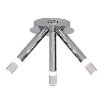 LED Stropna svetilka ICE 3xLED/5W/230V sijajni krom