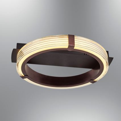 LED Stropna svetilka JESI LED/2W/230V 3000K rjava