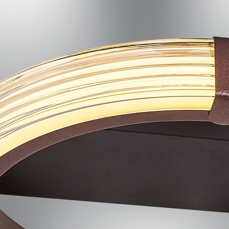 LED Stropna svetilka JESI LED/2W/230V 3000K rjava