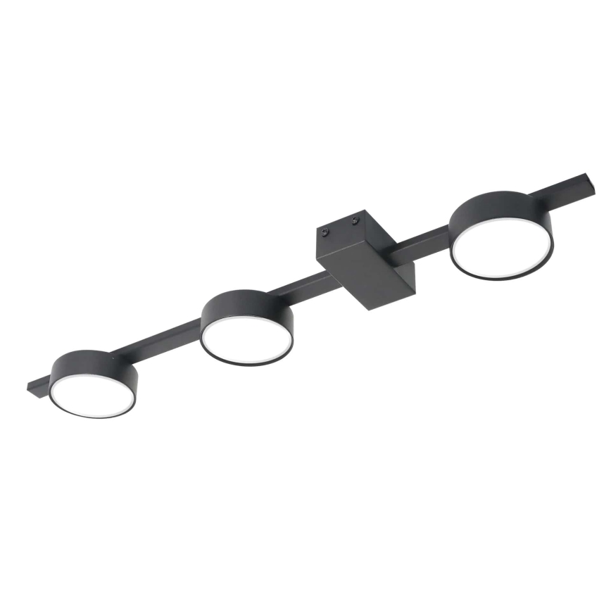LED Stropna svetilka JOY 3xGX53/6W/230V črna