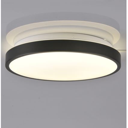 LED Stropna svetilka KERN LED/15W/230V črna