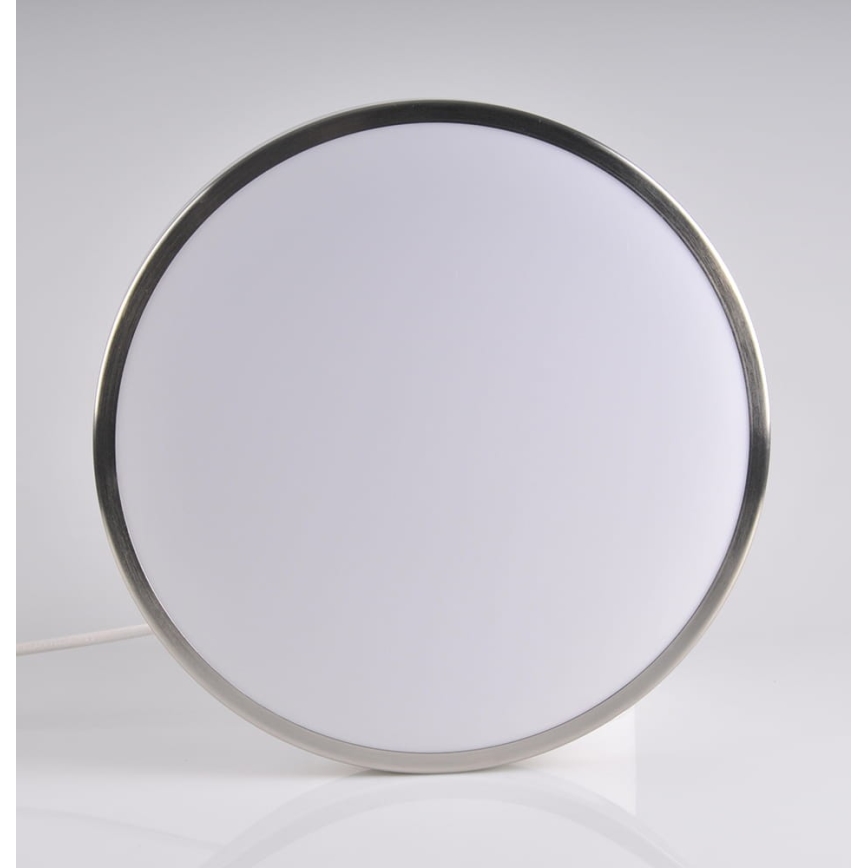 LED Stropna svetilka KERN LED/15W/230V nikelj