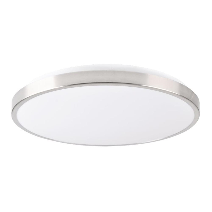 LED Stropna svetilka KERN LED/24W/230V nikelj