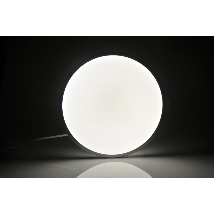 LED Stropna svetilka KERN LED/24W/230V nikelj