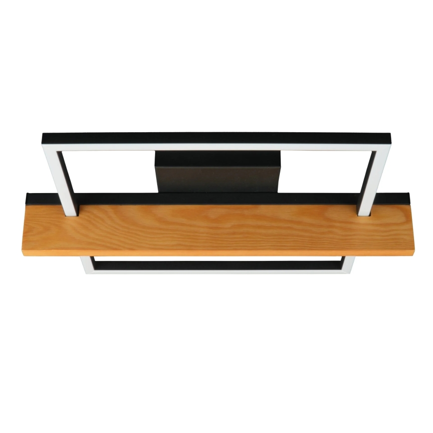 LED stropna svetilka LARYSA LED/11,5W/230V 35x45 cm borovica