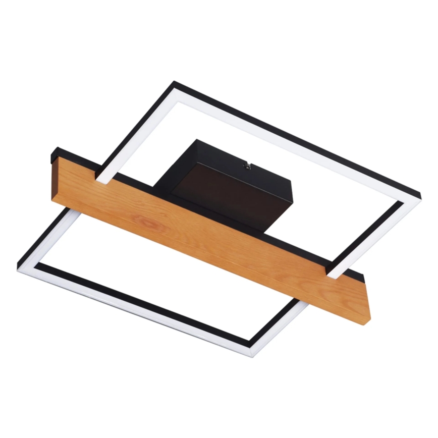 LED stropna svetilka LARYSA LED/11,5W/230V 35x45 cm borovica