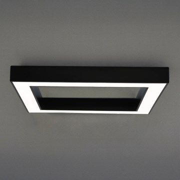 LED stropna svetilka LED/100W/230V 3000/4000/6500K 80x80 cm črna