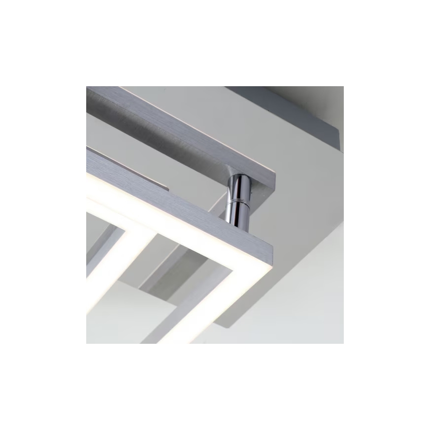 LED stropna svetilka LED/10W/230V 3000K matni krom