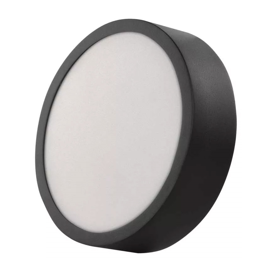 LED Stropna svetilka NEXXO LED/12,5W/230V 3000/3500/4000K pr. 17 cm črna