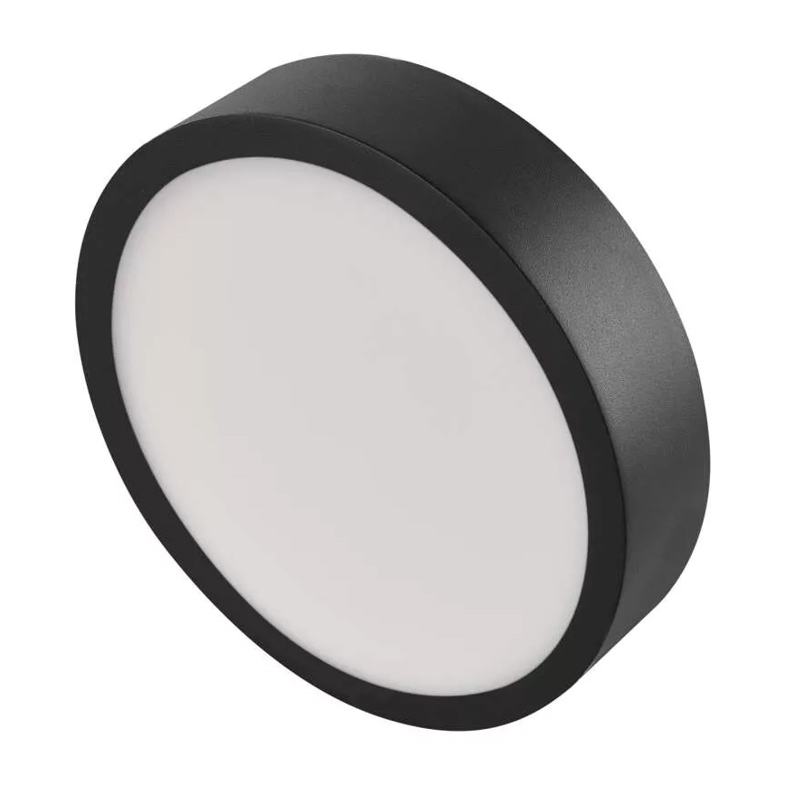 LED Stropna svetilka NEXXO LED/12,5W/230V 3000/3500/4000K pr. 17 cm črna