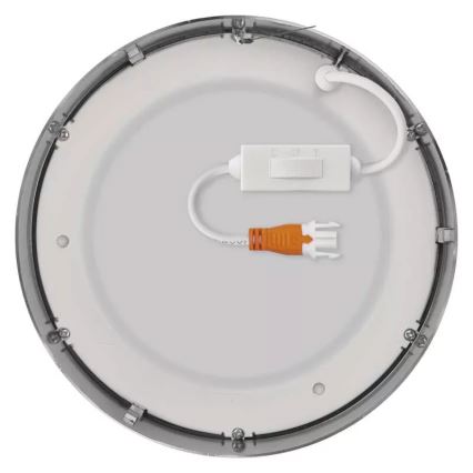 LED Stropna svetilka NEXXO LED/12,5W/230V 3000/3500/4000K pr. 17 cm mat krom