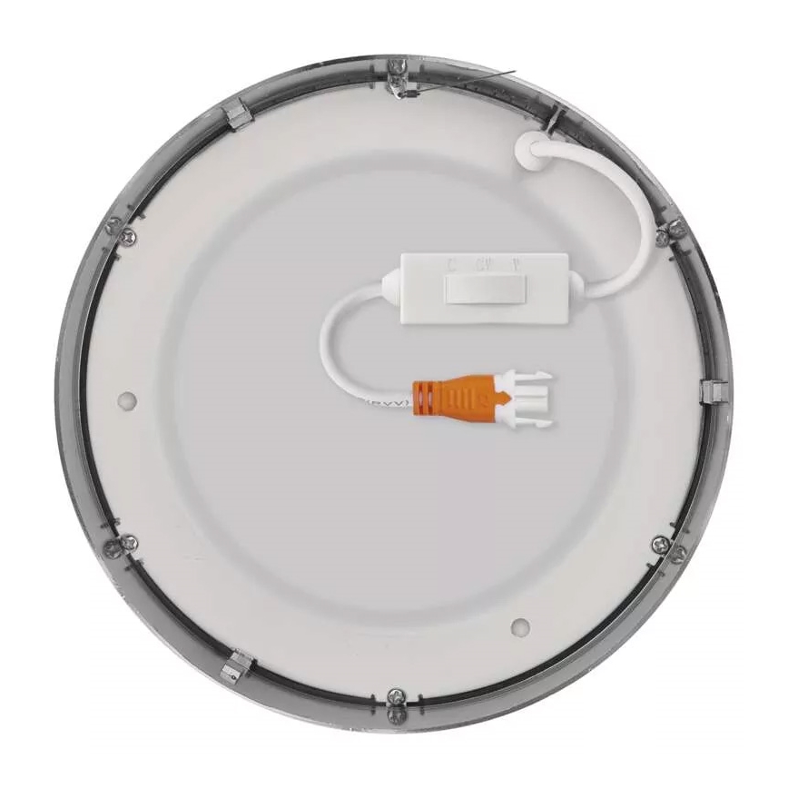 LED Stropna svetilka NEXXO LED/12,5W/230V 3000/3500/4000K pr. 17 cm mat krom