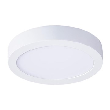 LED stropna svetilka LED/12W/230V 3000/4000/6000K premer 17 cm bela