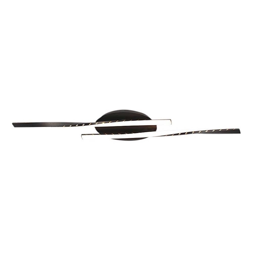 LED Stropna svetilka LED/12W/230V 3000K 94,5 cm črna