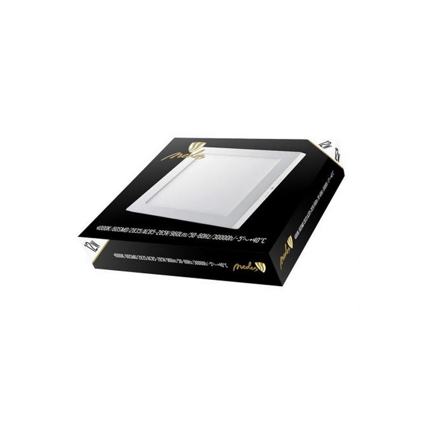 LED Stropna svetilka LED/12W/230V 4000K 17,2x17,2 cm