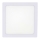 LED Stropna svetilka LED/12W/230V 4200K 16,3x16,3 cm bela