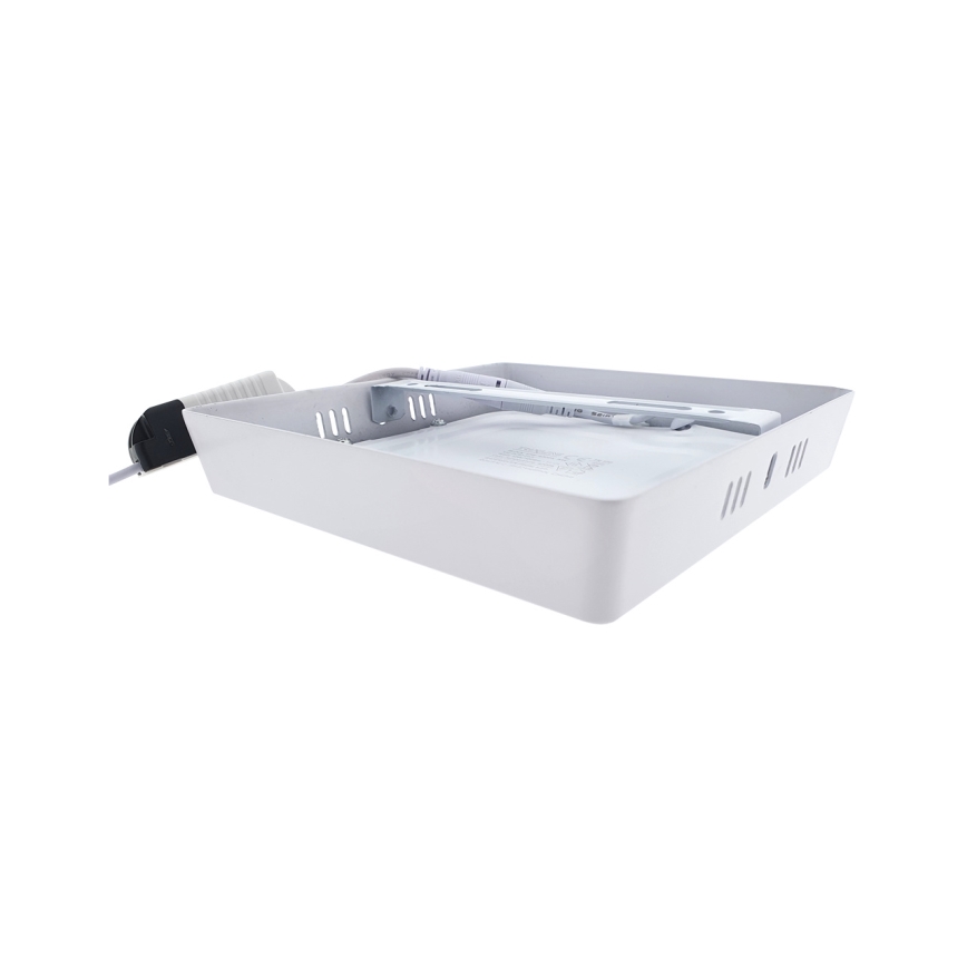 LED Stropna svetilka LED/12W/230V 4200K 16,3x16,3 cm bela
