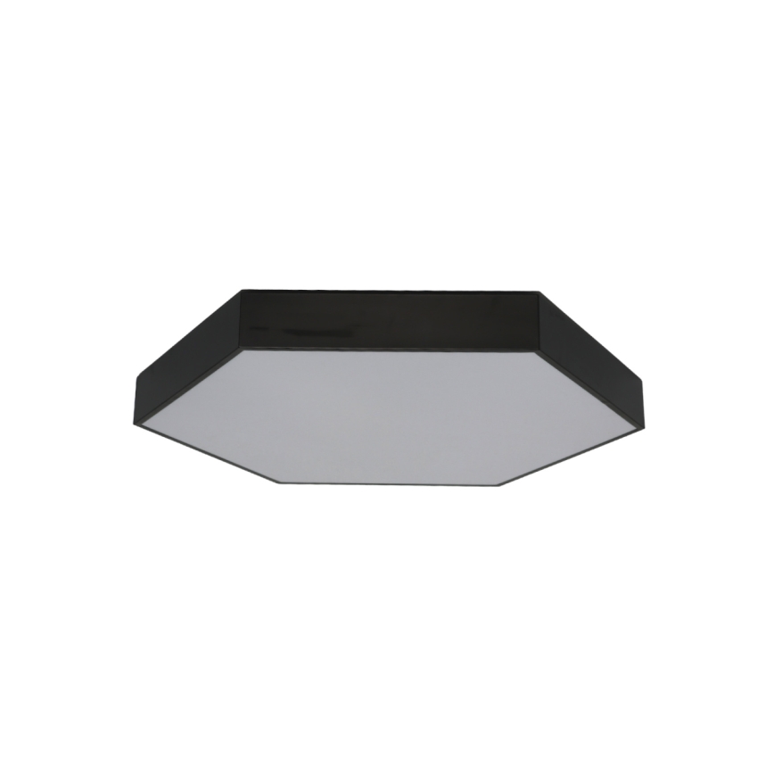 LED stropna svetilka LED/135W/230V 3000/4000/6500K premer 80 cm črna