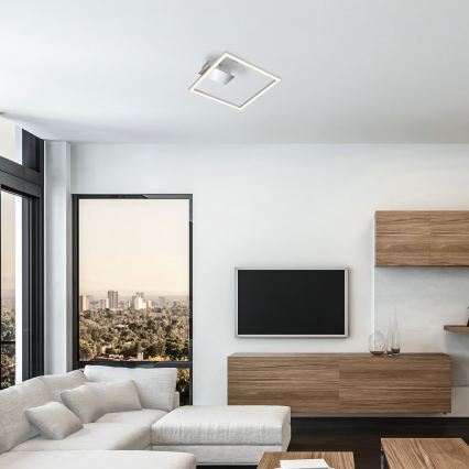 LED stropna svetilka LED/14W/230V matni krom