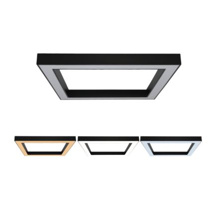 LED stropna svetilka LED/150W/230V 3000/4000/6500K 120x120 cm črna