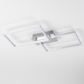 LED stropna svetilka LED/17W/230V mat krom