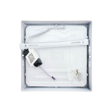 LED Stropna svetilka LED/18W/230V 2700K 21x21 cm bela