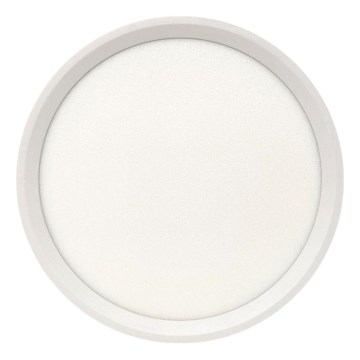 LED stropna svetilka LED/18W/230V 3000/4000/6500K, premer 23 cm, bela