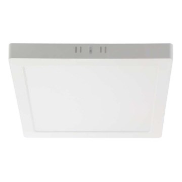 LED Stropna svetilka LED/18W/230V 3000K 21,4x21,4 cm bela