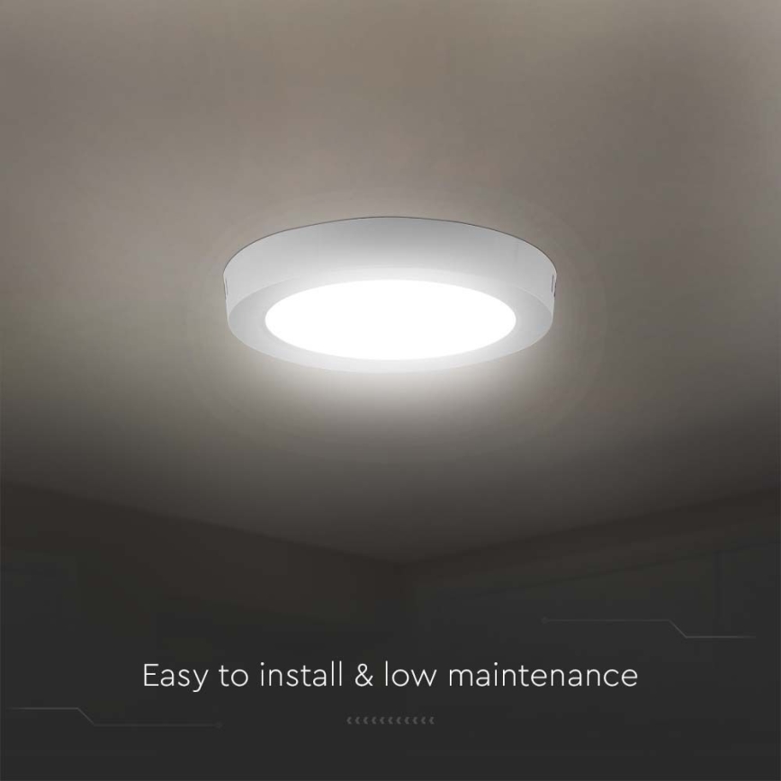 LED Stropna svetilka LED/18W/230V 4000K
