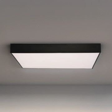 LED stropna svetilka LED/215W/230V 3000/4000/6500K 80x80 cm črna