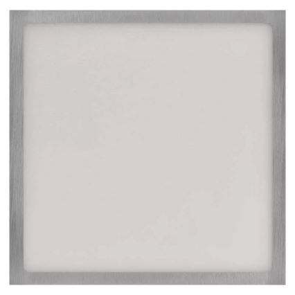 LED Stropna svetilka NEXXO LED/21W/230 3000/3500/4000K 22,5x22,5 cm mat krom