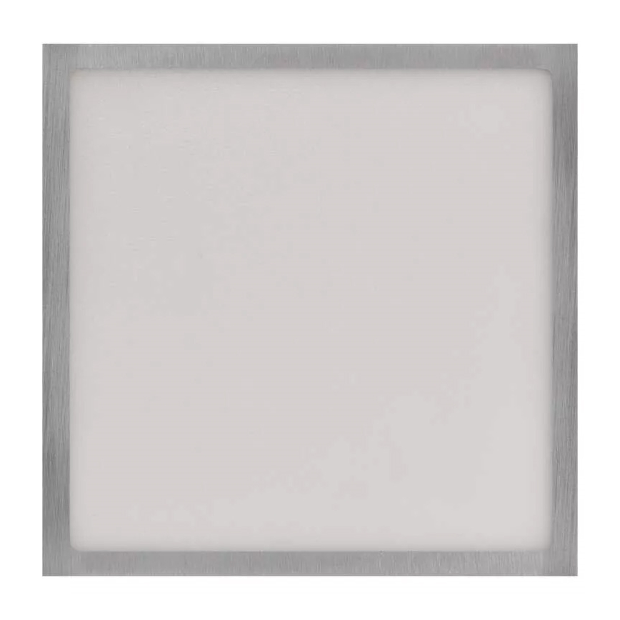 LED Stropna svetilka NEXXO LED/21W/230 3000/3500/4000K 22,5x22,5 cm mat krom