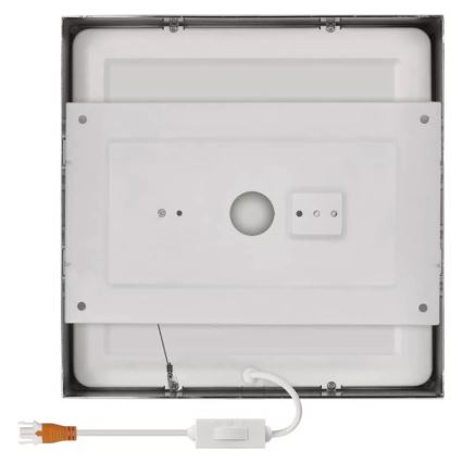 LED Stropna svetilka NEXXO LED/21W/230 3000/3500/4000K 22,5x22,5 cm mat krom
