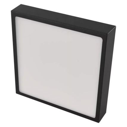 LED Stropna svetilka NEXXO LED/21W/230V 3000/3500/4000K 22,5x22,5 cm črna