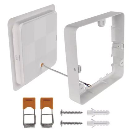 LED stropna svetilka LED/24W/230V 22x22 cm bela