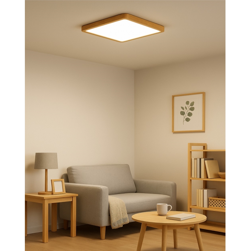 LED stropna svetilka LED/24W/230V 3000/4000/6500K 30x30 cm bežna