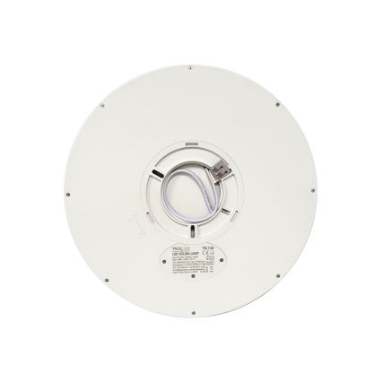 LED stropna svetilka LED/24W/230V 3000/4000/6500K premer 30 cm bela