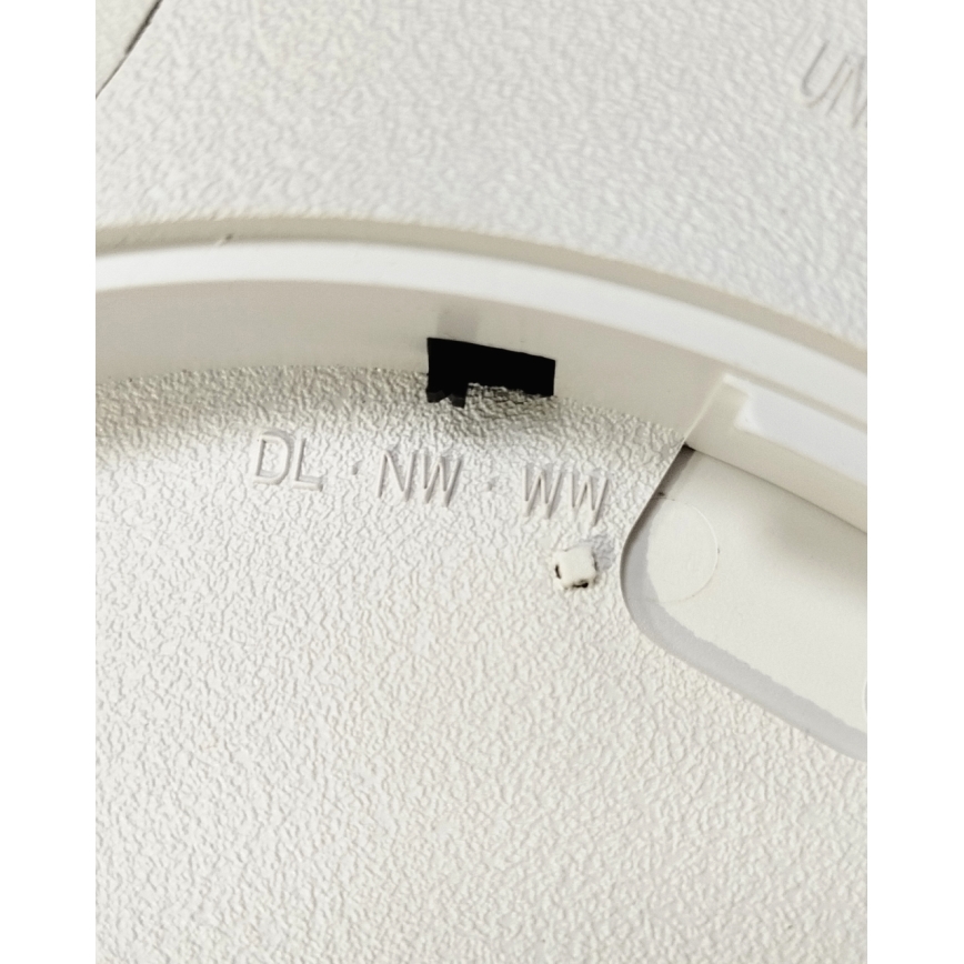 LED stropna svetilka LED/24W/230V 3000/4000/6500K premer 30 cm bela