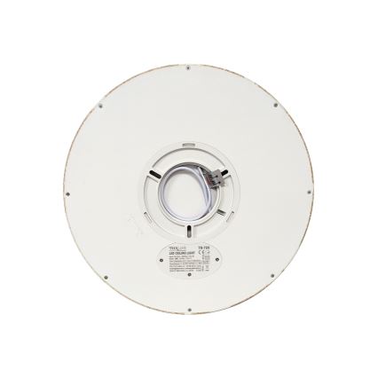 LED stropna svetilka LED/24W/230V 3000/4000/6500K, premer 30 cm, v bež barvi