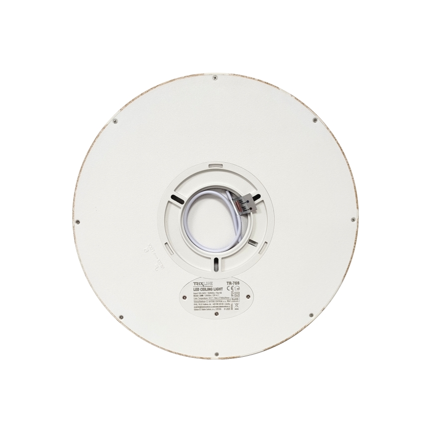 LED stropna svetilka LED/24W/230V 3000/4000/6500K, premer 30 cm, v bež barvi