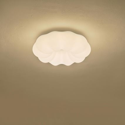 LED Stropna svetilka LED/24W/230V 3000K črna pr. 43 cm