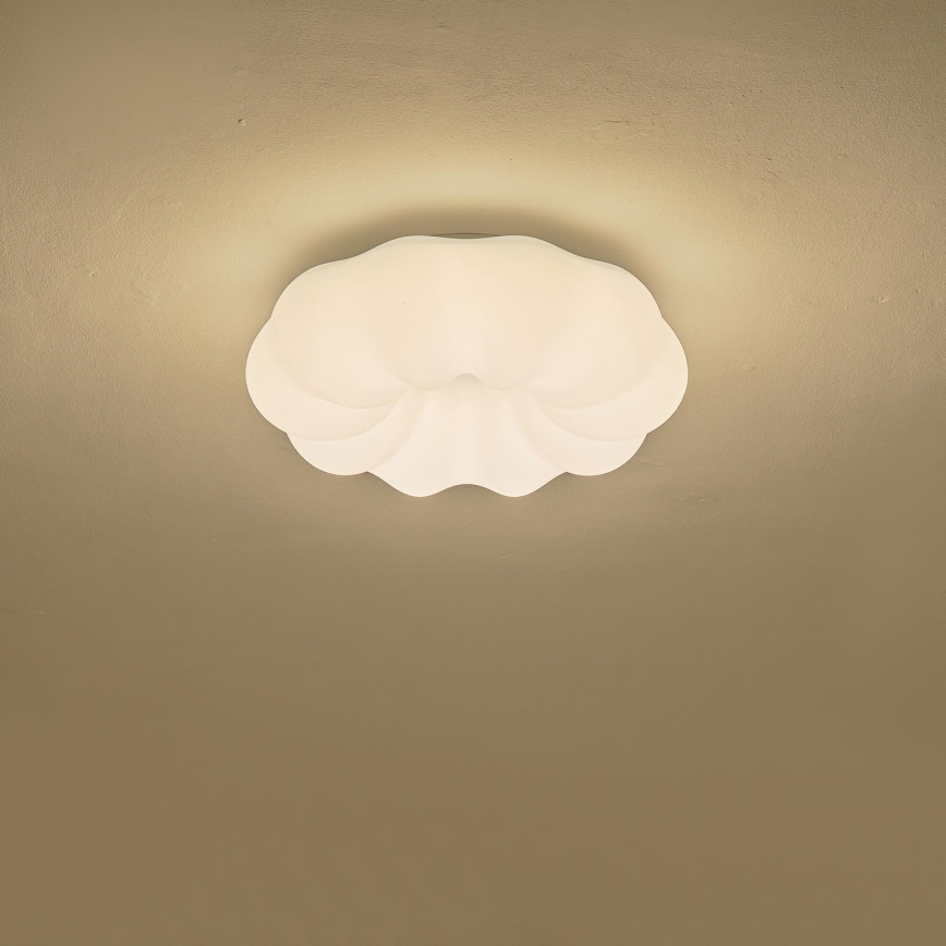 LED Stropna svetilka LED/24W/230V 3000K črna pr. 43 cm