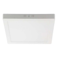 LED Stropna svetilka LED/24W/230V 4000K 28,7x28,7 cm bela